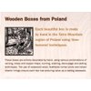 PolishArt Claddaugh - Secret Wooden Puzzle Box