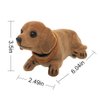 Mary Paxton Bobble Head Dachshund,Car Decoration Nodding Dog Ornaments High Emulation Creative Dog Dashboard Crafts Dog Lover Gift for Car Vehicle Desk Tabletop Office Decor Baby Kids Toy (Dachshund)