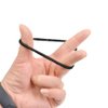 45 Pcs Black Elastics Hair Ties Hair Ponytail Holders Hair Elastic Bands Hair Accessories for Women (4mm)