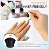 Morovan Fingernail Nail Polish Set: 15 Colors Pastel Macaron Nail Polish Kit Quick Dry Toe Finger Nail Polish Pcak Easter Gift For Women Girl