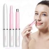 TOUCHBeauty Nose Hair & Eyebrow Trimmer for Women 2IN1 Facial Hair Removal set for Nose, Chin, Upper-Lip, Peach-Fuzz Battery Operated Pink Color TB-1458