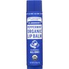 Dr Bronners Organic Lip Balm Peppermint 0.15 oz (Pack of 12)