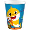 Adorable Baby Shark Cups - 9 oz. (Pack of 8) - Premium-Quality Party Cups for Kids - Perfect for Birthdays & Celebrations