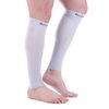 Doc Miller Calf Compression Sleeve 1 Pair 15-20 mmHg Firm Support Graduated for Sports Running Recovery Shin Splints Varicose Veins (Gray, XXL)