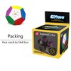 QYTOYS Toys Megaminx Speed Cube Puzzle Toy,Pentagonal Speed Cube Dodecahedron Magic Cube Puzzle Toy,Brain Teaser Puzzle Qiyi-QiHeng ABS Square Puzzle Cube Toy (Stickerless 3X3)