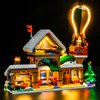 BRICKSHINING LED Lighting Compatible with Lego Santa's Post Office 10339, Light Kit Compatible with Lego 10339, Giving Light to Model, NOT Included The Model SetTypical Version