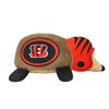 NFL Cincinnati Bengals Plush Hedgehog Toy for Dogs & Cats, Cool Soft Pet Toy for Fun and Interactive Play, Dog Chew Toy with Squeaker, Licensed Hot Pet Toy