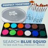 Blue Squid PRO Face Paint - Professional Water Based Single Cake Facepaint & Body Paints - SFX Makeup, Kids Adults Face Painting for Costume, Halloween, Cosplay - Classic Grey 30g / 1oz