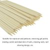 HAHIYO 6inches 70PCs Orange Wood Stick for Nail Wooden Nail Cuticle Pusher Stick Double Sided Cuticle Remover Manicure Pedicure Pusher Stick Wood Cuticle Stick for Nail Manicure Tool Nail Cleaning