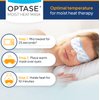 Optase Moist Heat Eye Mask - Washable and Reusable Heated & Cooling Gel Eye Mask - HydroBead Technology for Dry Eye Relief
