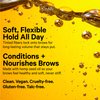 Milk Makeup KUSH Fiber Brow Gel, Haze (Warm Blonde) - Thickening Brow Gel - Soft, Flexible Hold - Vegan, Cruelty Free