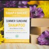 Chagrin Valley Soap & Salve Organic Natural Shampoo Bar (Summer Sunshine, 1 Bar)