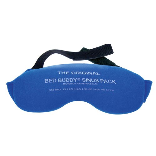 Bed Buddy Sinus Headache Relief Mask - Heated Eye Mask and Cold Eye Mask - Stye Eye Compress and Eye Heating Pad, For Headaches, and Migraine Relief, Blepharitis Treatment