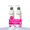 RemySoft Shampoo 2 Pack - Glam Rocker Hydrating Cleanser - Safe for Hair Extensions, Weaves and Wigs - Salon Formula Shampoo 8oz x 2 - Gentle Sulfate-free Lather