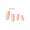 KISS False Nails Kit, Bare but Better Ready to Wear Sculpted Nails, Stick and Glue Included, Long Length, Squoval Shape, Long-Lasting Hottest Trend Glue on Nails, Convenient & Easy to Apply