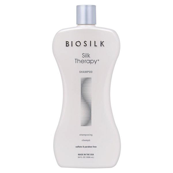 Biosilk Silk Therapy Shampoo for Unisex - 34 oz Shampoo