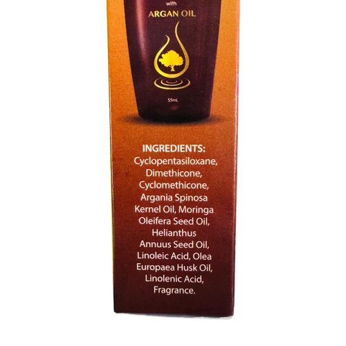 Moringa-O2 Malunggay Herbal Hair Serum with Argan Oil, 55 mL