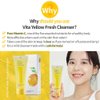 lapalette Beauty Vita Yellow Fresh Cleanser 3.38fl.oz | Gentle Make-up Remover | 1-step Cleanser | 88% Moisturizing Essence | Natural Vitamin Facial Cleanser | Korean Skincare