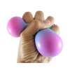 Curious Minds Busy Bags 2 Color Changing Doh Filled 2.5" Stress Balls - Shaving Cream Like Dough Filling - Squishy Gooey Shape-able Squish Sensory Squeeze Balls (2 Random Colors)