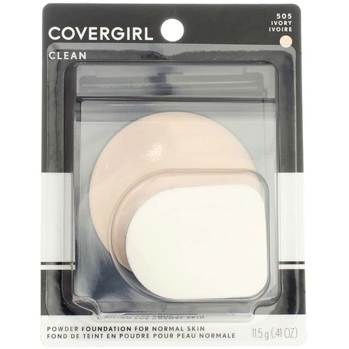 CoverGirl Simply Powder Foundation, Ivory [505] 0.41 oz (Pack of 12)