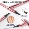 Eyebrow Microblading Pencil, 3D Waterproof Eye Brow Contouring Pen, 4-Tipped Precise Brow Pen, Natural Fine Stroke Magic Makeup Eyebrow Pencils Gifts for Women Mom Sisters Friend Coworker