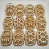 LOVEF Thick Hair clip combs hair accessories for girls bun hair - Bun Maker- Best hair accessories for Women -Easy Updo- Doesn't slide out of your hair - Holds long, short -Waterproof (pear hair