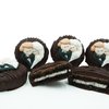 Philadelphia Candies Dark Chocolate Covered OREO® Cookies, Wedding Heart Gift 8 Ounce