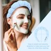 ACO-UINT 3 Pack Spa Headbands for Washing Face, Skincare Headbands Makeup Headband Sponge Face Wash Headbands, Terry Cloth Headbands Puffy Hair Band for Washing Face