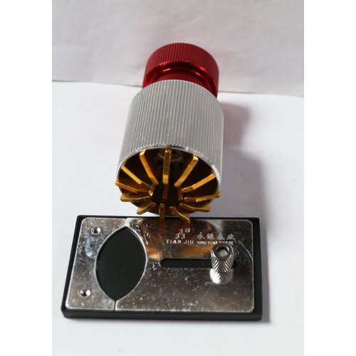 OTOOLWORLD Watch Crystal Remover and Inserter Crystal Lift Glass Remover Inserter Fitting Tool with base