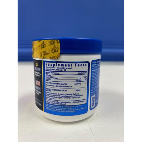 Ronnie Coleman Signature Series New Pre Workout Powder for Women & Men, Preworkout w/Amino Acid Beta Alanine, L Citrulline, Caffeine for Energy Support, Endurance & Focus, Paradise Fusion 30 Serving