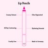 Gerard Cosmetics Lip Pencil (Nude) | Ultra Pigmented Matte Nude Lip Liner | Long lasting | Hydrating Creamy Formula | Cruelty Free