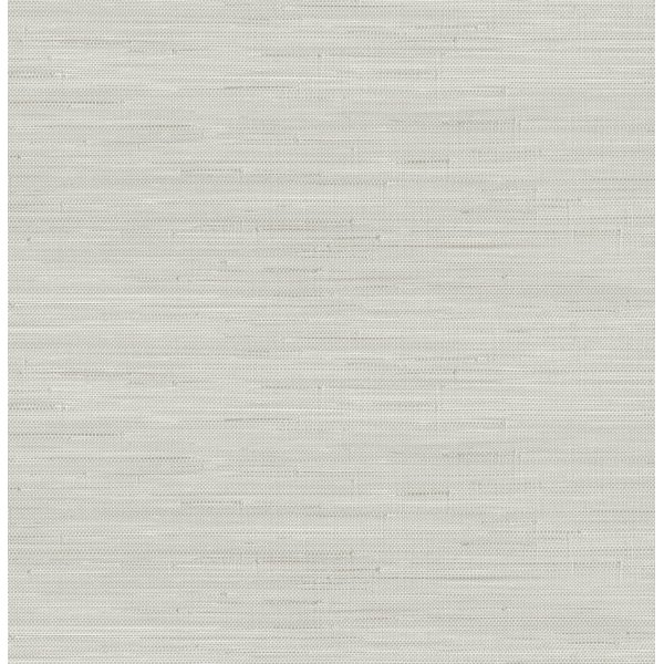 Society Social Society Social Classic Faux Grasscloth Peel and Stick Wallpaper, Grey
