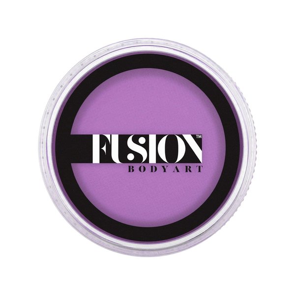 Fusion Body Art Pro Face Paint | Prime Fresh Lilac (32gm), Professional Quality Water Activated Face & Body Paint Supplies - Single Makeup Cake – Hypoallergenic, Non-Toxic, Safe, Vegan