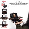 58 colors Professional Makeup Kit for Women, All In One Full Makeup Gift Set for Women Girls Beginner with Eye Shadow Blush, Lipstick, Compact Powder, Mascara, Eyeliner, Lip Liner, Eyebrow Pencil,
