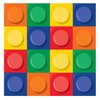 Creative Converting Block Party Supplies Lunch Napkin (16 Count)