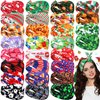 XunYee 28 Pcs Christmas Holiday Headbands for Women Christmas Hair Accessories Xmas Stretchy Nurses Headbands Bulk Nursing Head Band Thanksgiving Fall Non Slip Head Wrap Knot hair bands