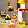 Construction Honeycomb Centerpieces, 9pcs Construction Party Centerpieces, Construction Truck Honeycomb Centerpieces, Excavator Honeycomb Decoration for Construction Birthday Party Supplies Decorations