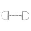 Korsteel Stainless Steel Waterford Hunter Dee Ring Snaffle Bit, 5"
