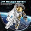 blast orby Space Astronaut Building Block Set, 966 Pcs Astronaut Building Set for Adults, Space Building Kit Toys Gifts for Kids 8-14 with Display Stand