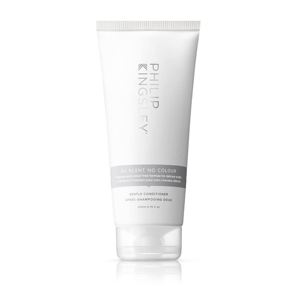 PHILIP KINGSLEY No Scent No colour Conditioner for Sensitive Delicate Scalps Nourishing Gentle Conditioning Sulfate-Free Fragrance-Free Colour-Free Smooths Frizz Control Detangles Adds Shine 6.76 oz