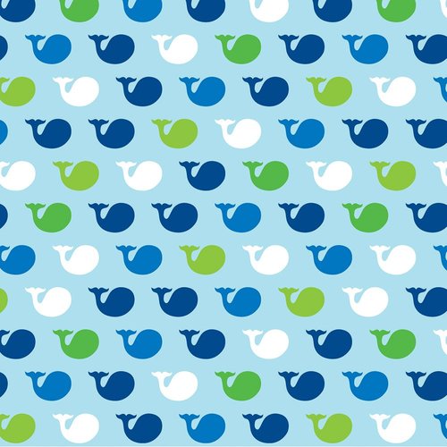 16-Count Paper Beverage Napkins, Ocean Preppy Boy Birthday