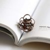 6PCS Women Lady Mini Hair Claw Jaw Hair Clip Fashion Metal Alloy Rhinestone Hairpin Hair Cla Hair Accessories (Bronze)
