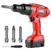 Toy Choi's Toy Drill for Kids - Electric Kid Drill Set Pretend Play Tool with Realistic Sound & Action, Construction Toy Tools for Kids Ages 3-5 with Toddler Drill Screw Set (Red)