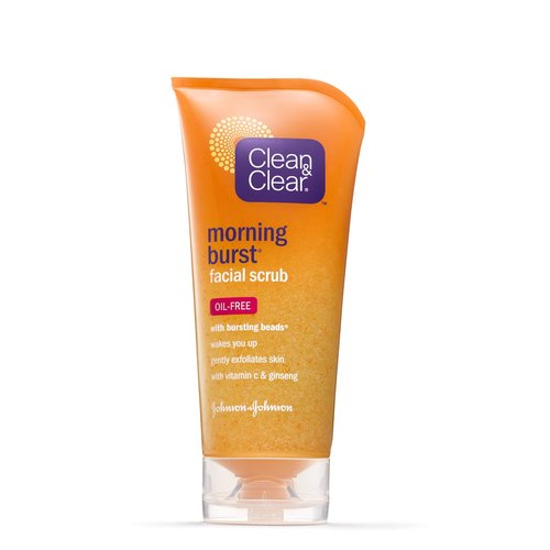 Clean & Clear Morning Burst Facial Scrub For All Skin Types, 5 Fl. Oz. (Pack of 3)