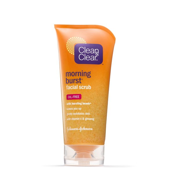 Clean & Clear Morning Burst Facial Scrub For All Skin Types, 5 Fl. Oz. (Pack of 3)