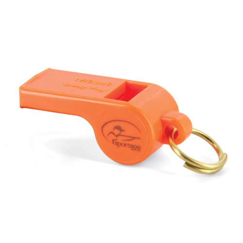 SportDOG Brand Roy Gonia Special Whistle Without Pea - Hunting Dog Training Whistle with Easy-to-Blow Design - Orange