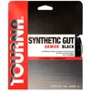 Tourna Synthetic Gut Armor Black Tennis String - 16g
