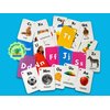 Alphabet Flash Cards for Kids, Early Learning First Word Cards for Preschool Children and Toddlers, Teach ABC Letters, English Words, Uppercase and Lowercase