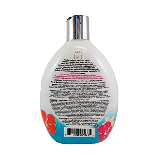 Tan Asz U Luau Advanced 200X Island Black Bronzer Tanning Lotion