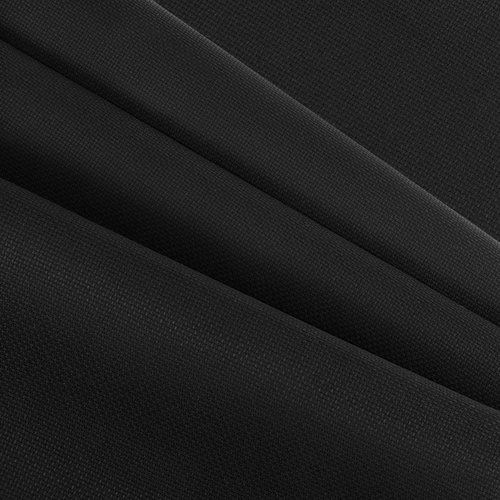 Caydo 18 Count Aida Cloth Black Aida Cross Stitch Aida Cloth for Handmade Cross Stitch Fabric Needlework, 39 x 60 inch